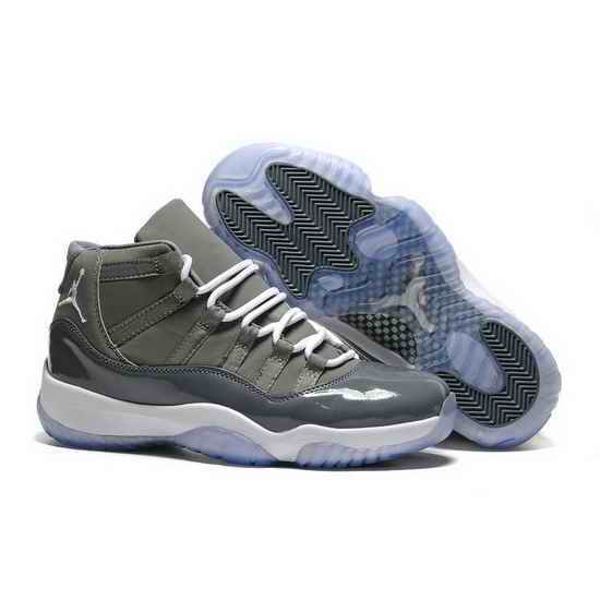 Air Jordan 11 Retro Men Shoes New Grey
